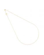 18KT OVAL CHAIN BEAT NECKLACE