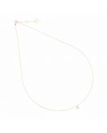 NUDE HEART DIAMOND 0,25 KT NECKLACE