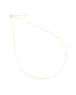 NUDE DIAMOND DROP NECKLACE 0.15 CT